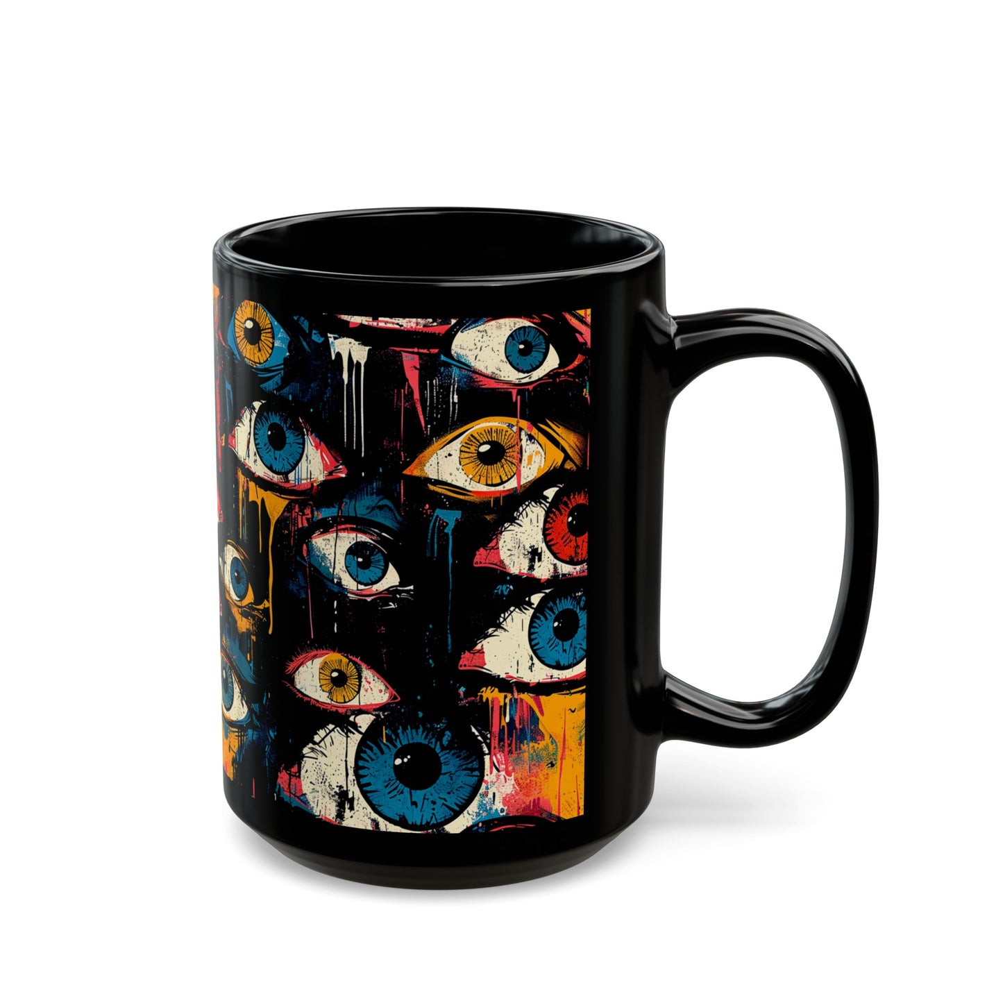 Graffiti Eyes Coffee Mug