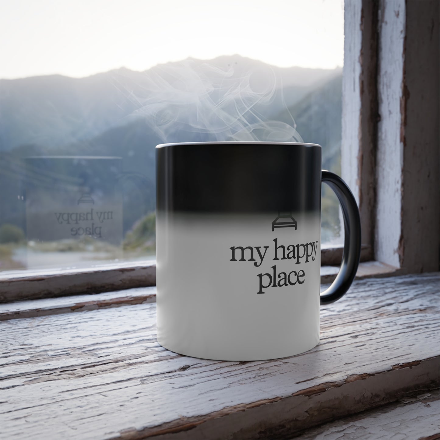 My Happy Place - Bed Color Morphing Mug