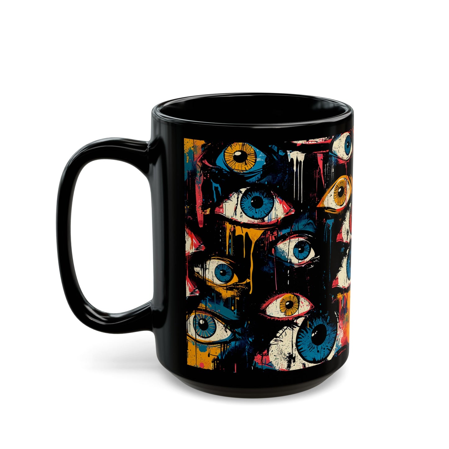 Graffiti Eyes Coffee Mug