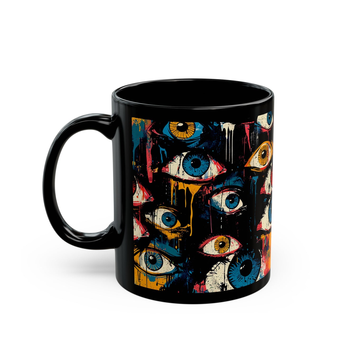 Graffiti Eyes Coffee Mug